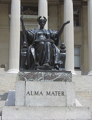 Image showing the Alma Mater statue
