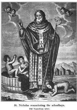 Image showing St. Nick resurrecting children